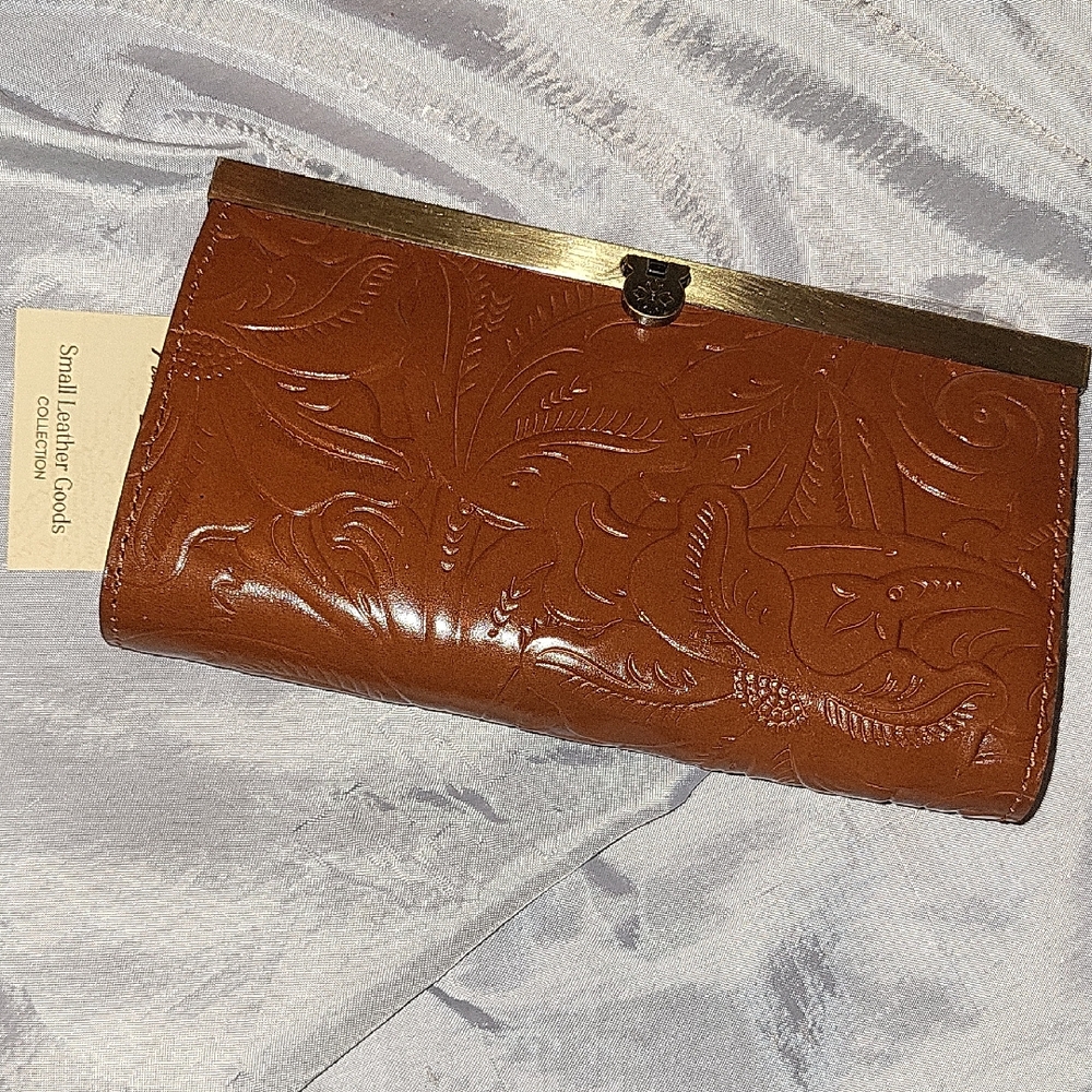 Patricia Nash Cauchy Tooled Florence Wallet BNWT ML